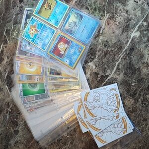 Pokemon Cards and Sleeves